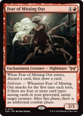Fear of Missing Out (DSK-136) - Duskmourn: House of Horror: (enchantment)