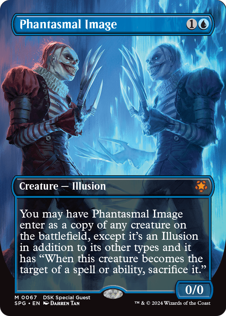 Phantasmal Image (Borderless) (SPG-067) - Special Guests Foil