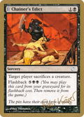 Chainer's Edict - 2003 Peer Kroger (TOR) (WCD-) - World Championship Decks 2003: (tombstone)
