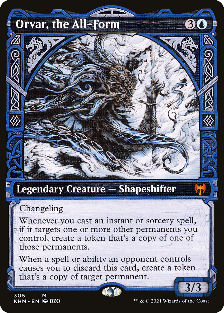 Orvar, the All-Form (Showcase) (KHM-305) - Kaldheim: (Showcase) Foil