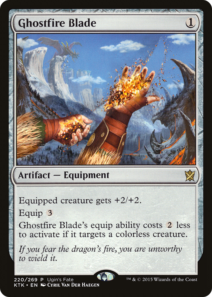Ghostfire Blade (FRF_UGIN-220) - Ugin's Fate