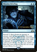 Mission Briefing (PRE-44S) - Guilds of Ravnica Promos Foil