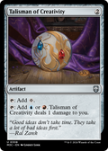 Talisman of Creativity (M3C-308) - Modern Horizons 3 Commander