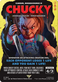 Chucky - Kardur, Doomscourge (SLD-1807) - Secret Lair Drop (Borderless)