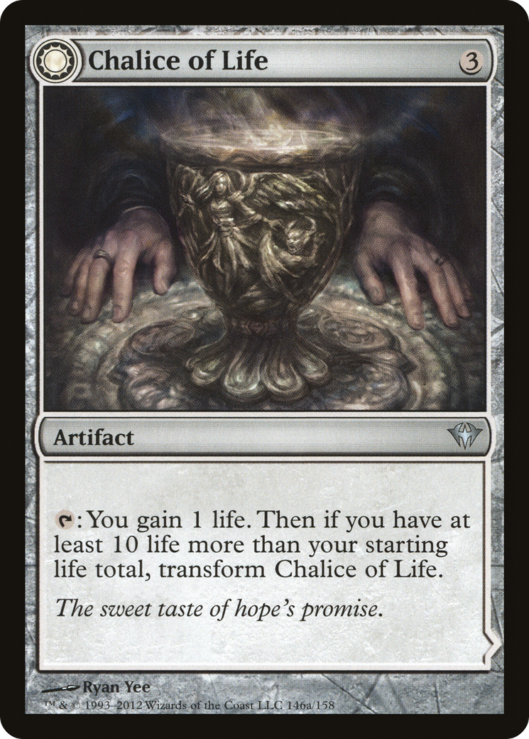 Chalice of Life (DKA-146) - Dark Ascension: (Double Faced Transform)