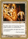 Seal of Cleansing - 2000 Tom van de Logt (NMS) (WCD-) - World Championship Decks 2000
