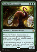Verdant Sun's Avatar (XLN-213) - Ixalan