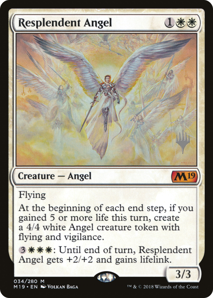 Resplendent Angel (PPM20-034) - Core Set 2019 Promos