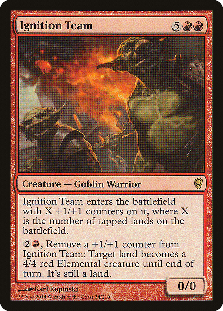 Ignition Team (CNS-034) - Conspiracy Foil
