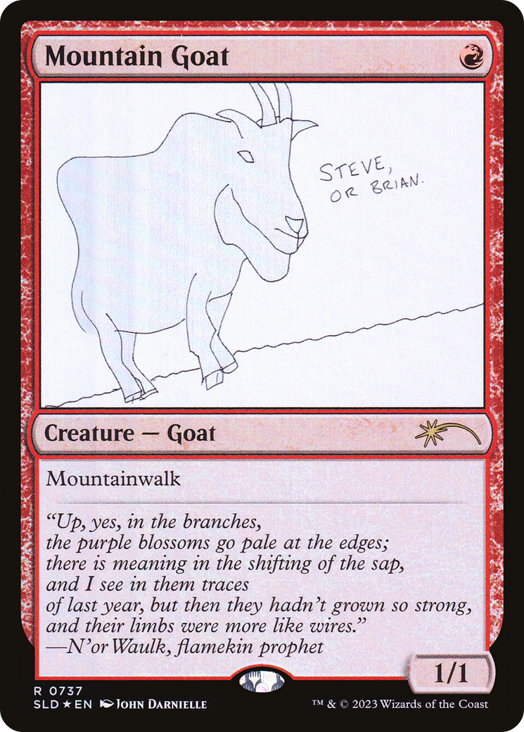 Mountain Goat (SLD-737) - Secret Lair Drop