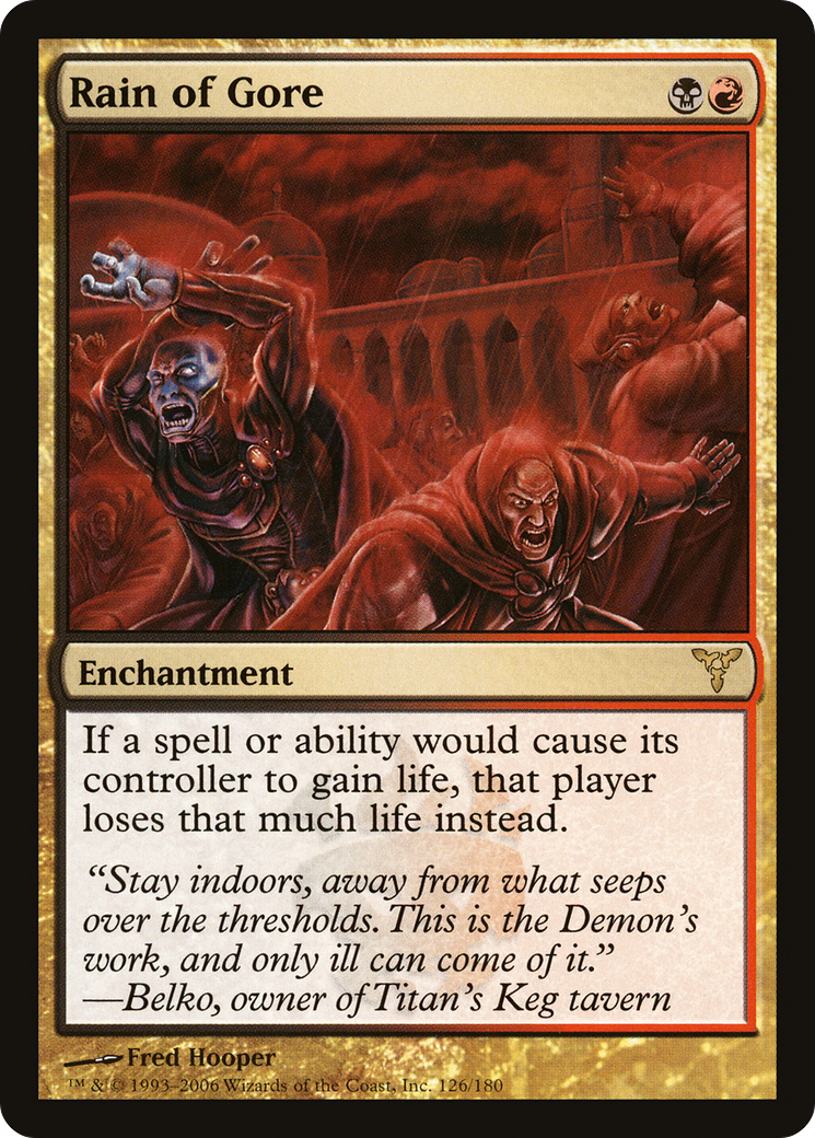 Rain of Gore (DIS-126) - Dissension Foil