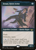 Errant, Street Artist (Showcase) (Foil Etched) (SNC-444) - Streets of New Capenna: (Showcase) Foil