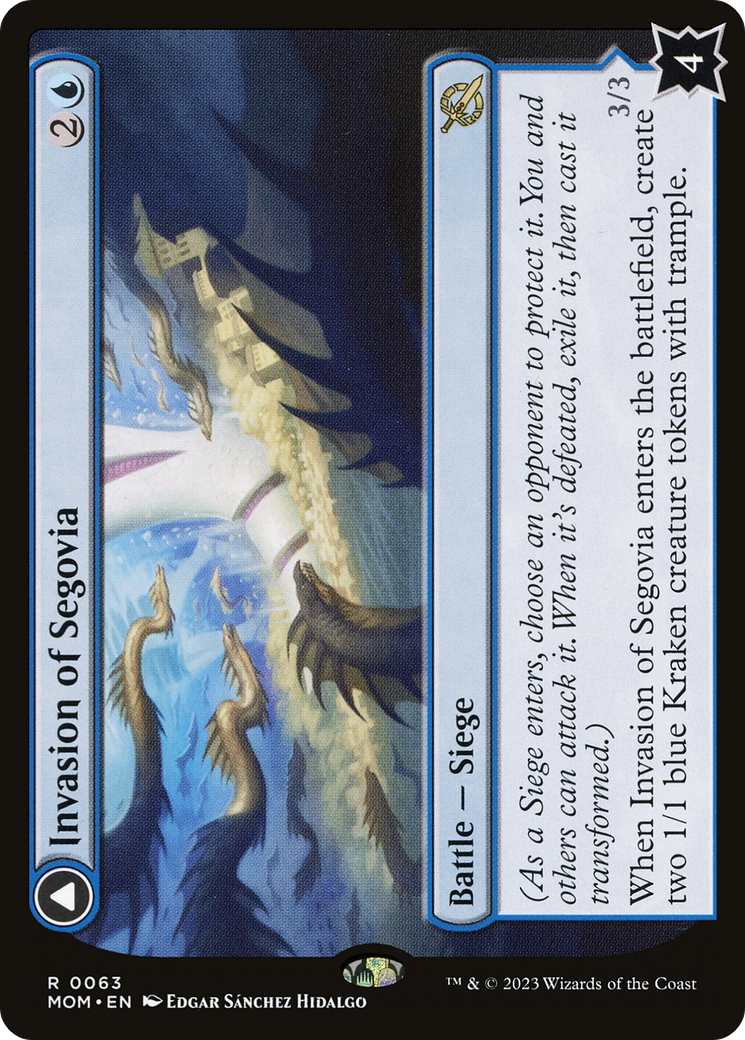 Invasion of Segovia (MOM-063) - March of the Machine Foil