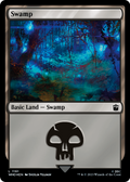Swamp (1161) (Surge Foil) (WHO-1161) - Doctor Who Foil