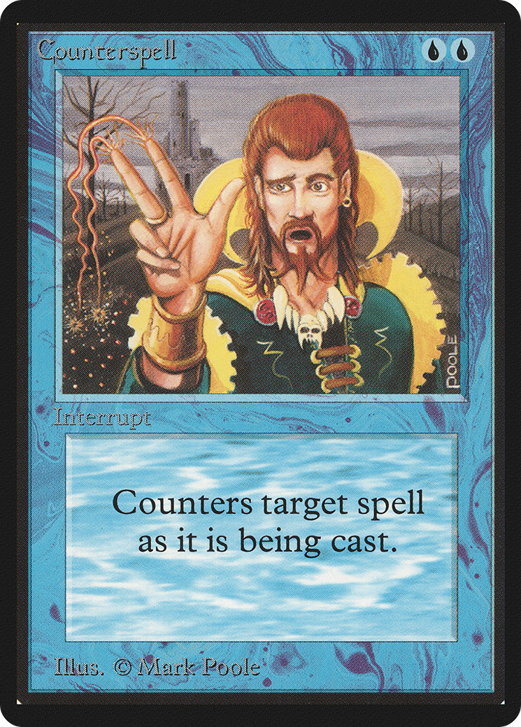 Counterspell (LEB-) - Limited Edition Beta