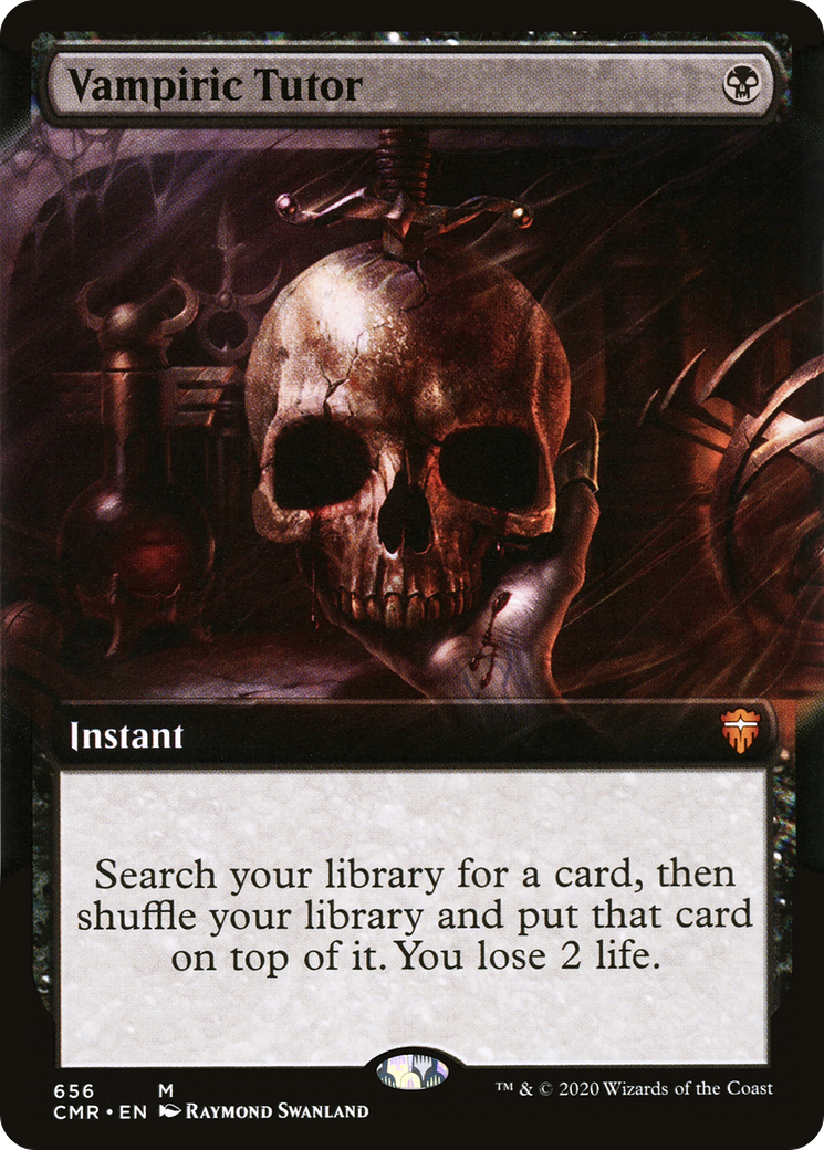 Vampiric Tutor (Extended Art) (CMR-656) - Commander Legends: (Extended Art)