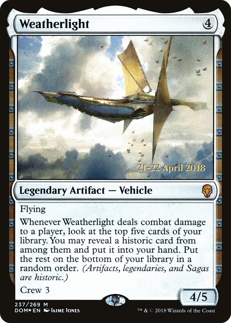 Weatherlight (PRE-237S) - Dominaria Promos Foil