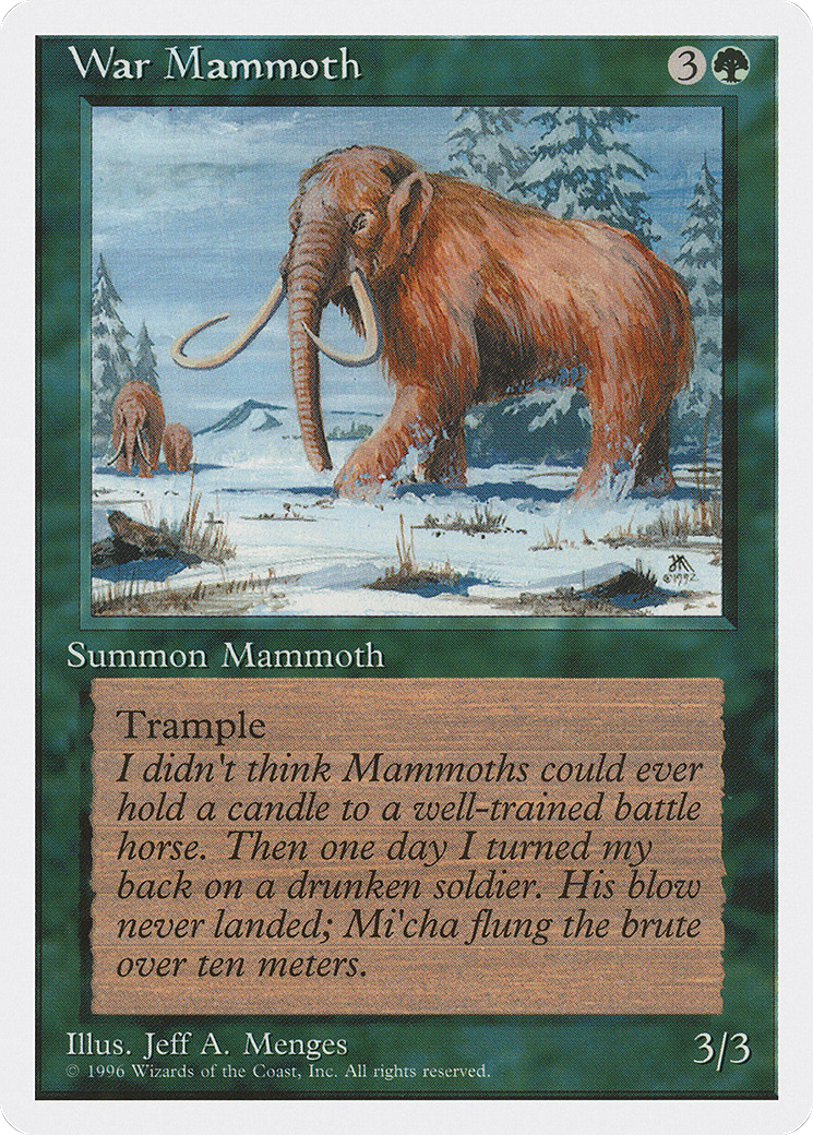 War Mammoth (2PS-) - Introductory Two-Player Set