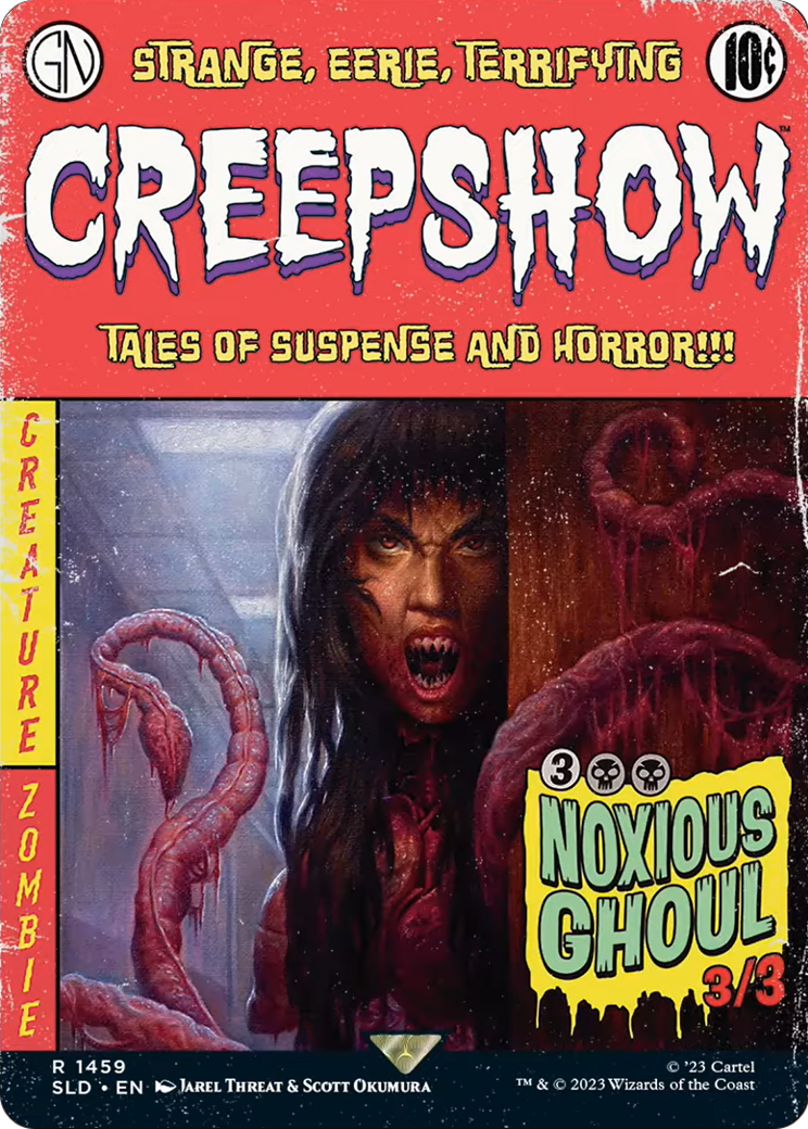 Noxious Ghoul (SLD-1459) - Secret Lair Drop: (Full Art) (Borderless) Foil