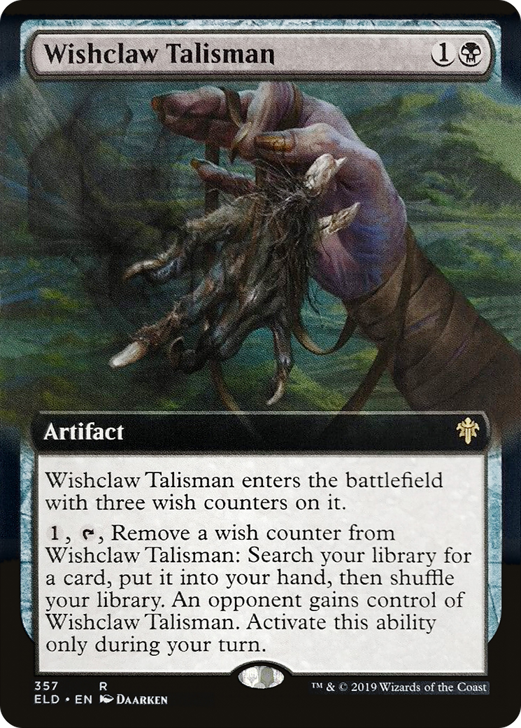 Wishclaw Talisman (Extended Art) (ELD-357) - Throne of Eldraine: (Extended Art) Foil