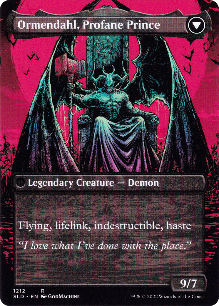 Westvale Abbey (Display Commander) - Thick Stock (SLD-1212) - Secret Lair Drop (Borderless)