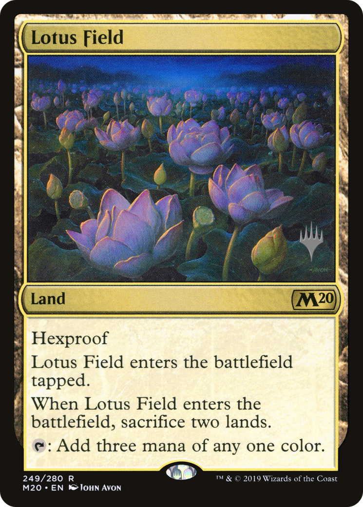 Lotus Field (PPM20-249) - Core Set 2020 Promos