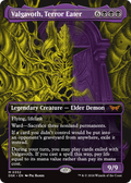 Valgavoth, Terror Eater (Showcase) (DSK-352) - Duskmourn: House of Horror (Borderless) Foil