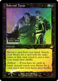 Infernal Tutor (Retro Frame) (Serial Numbered) (RVR-326) - Ravnica Remastered Foil