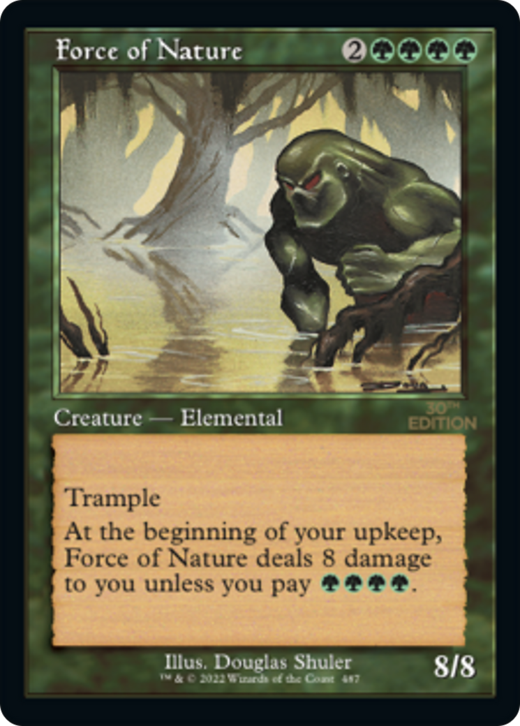 Force of Nature (Retro Frame) (30A-487) - 30th Anniversary Edition