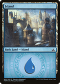 Island - Azorius (B02) (LARP-002) - RNA Ravnica Weekend Foil