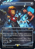 Sculpting Steel (Rainbow Foil) (SLD-864) - Secret Lair Drop (Borderless) Foil