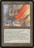 Red Mana Battery (French) - "Accumulateur de mana rogue" (REN-) - Renaissance