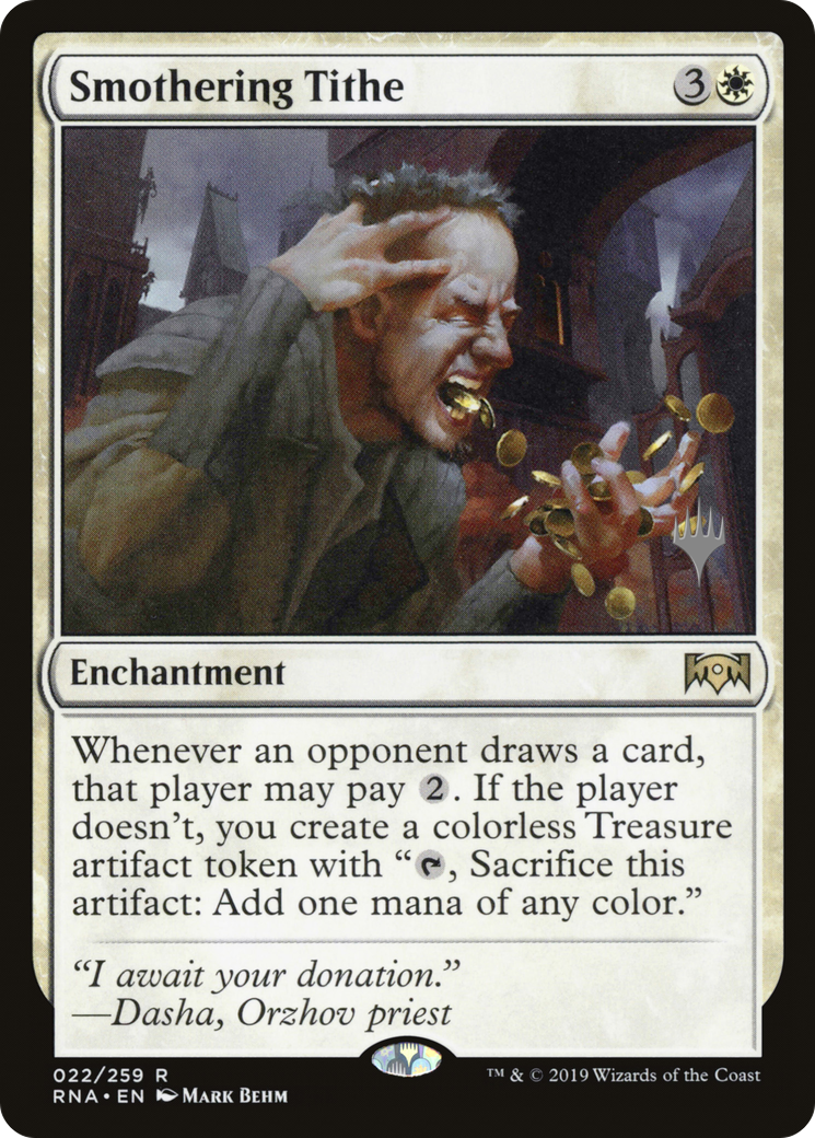 Smothering Tithe (PPELD-022) - Ravnica Allegiance Promos