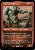Heartless Hidetsugu (Foil Etched) (CMM-539) - Commander Masters Foil