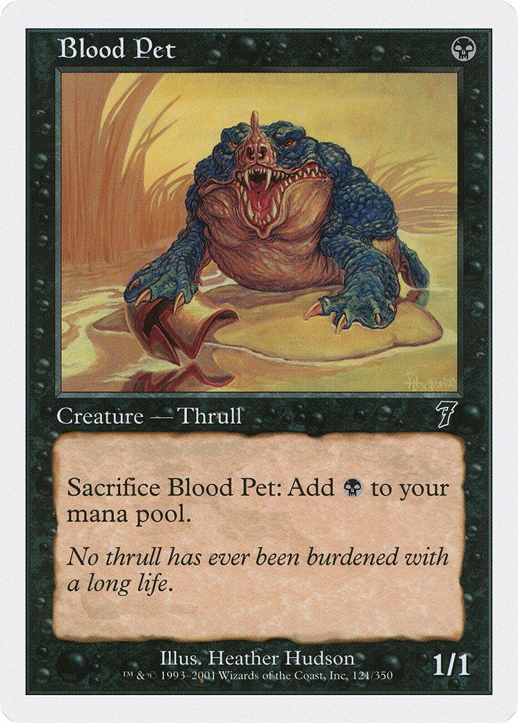 Blood Pet (7ED-121) - 7th Edition