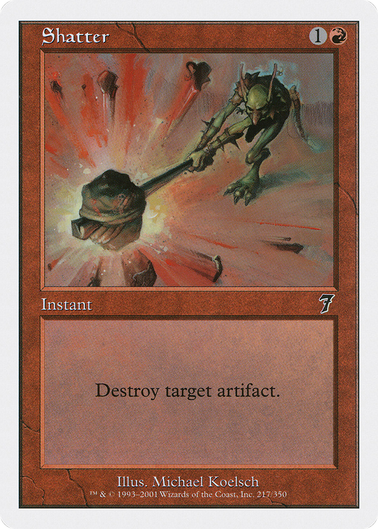 Shatter (7ED-217) - 7th Edition
