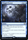 Winged Portent (PRE-089) - Innistrad: Crimson Vow Promos Foil