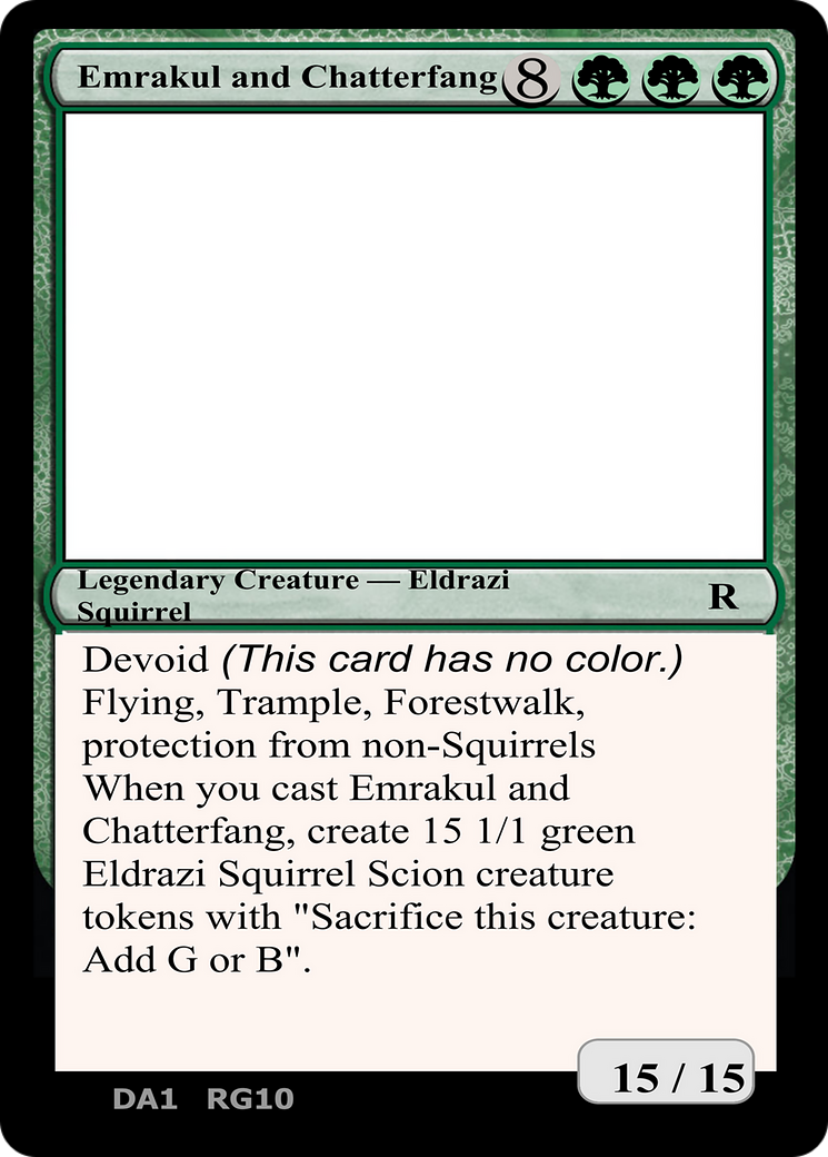 Emrakul and Chatterfang (UNK-) - Unknown Event