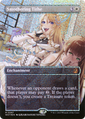 Smothering Tithe (Anime Borderless) (Confetti Foil) (WOT-087) - Wilds of Eldraine: Enchanting Tales Foil