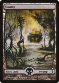 Swamp (240) - Full Art (ZEN-240) - Zendikar Foil