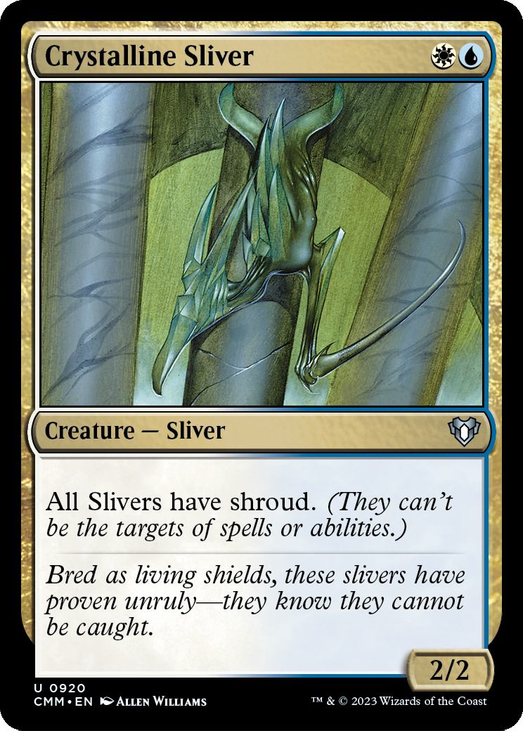 Crystalline Sliver (CMM-920) - Commander Masters