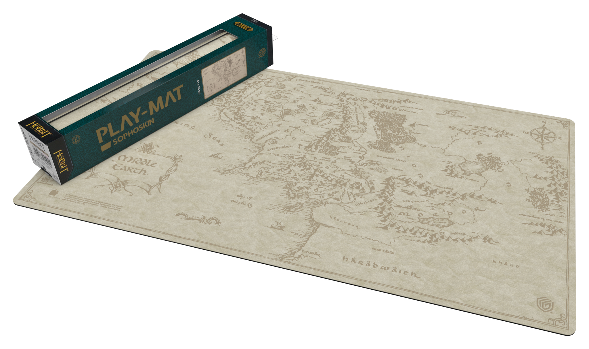 Ultimate Guard Sophoskin Playmat: The Hobbit Map - Middle Earth