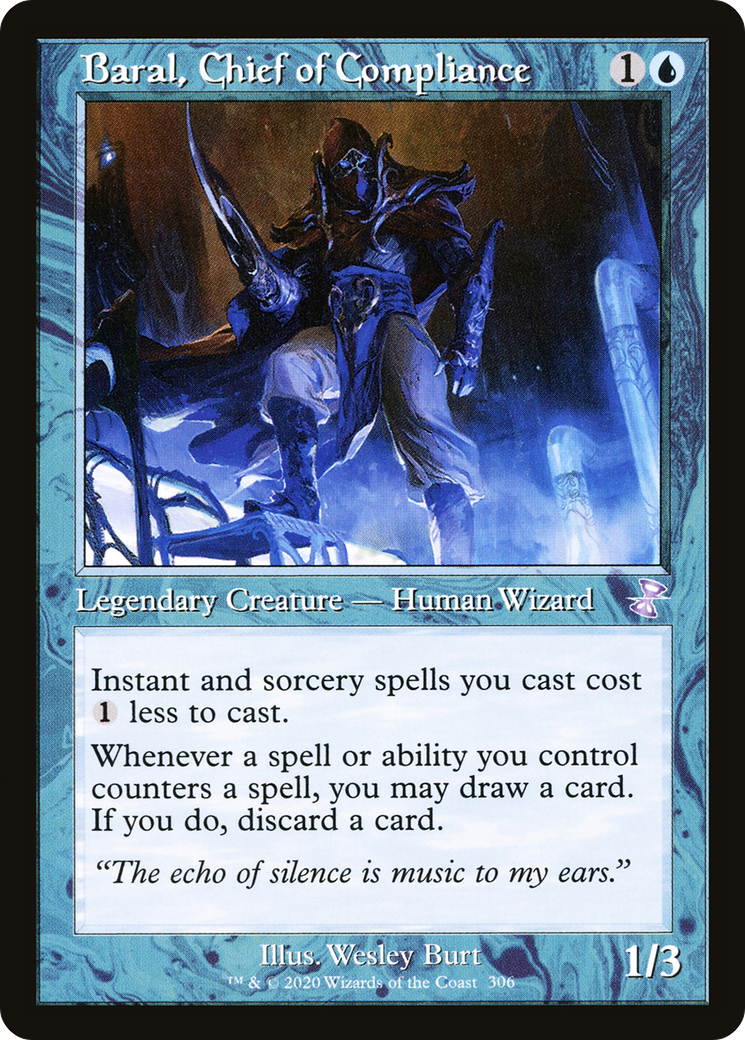 Baral, Chief of Compliance (TSR-306) - Time Spiral Remastered Foil