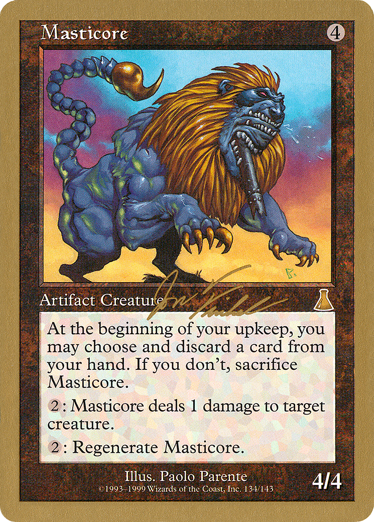 Masticore - 2000 Jon Finkel (UDS) (WCD-) - World Championship Decks 2000