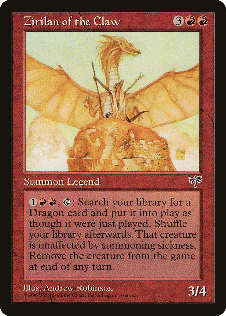 Zirilan of the Claw (MIR-) - Mirage