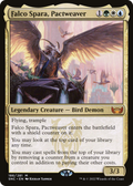 Falco Spara, Pactweaver (PPSNC-186) - Streets of New Capenna Promos Foil