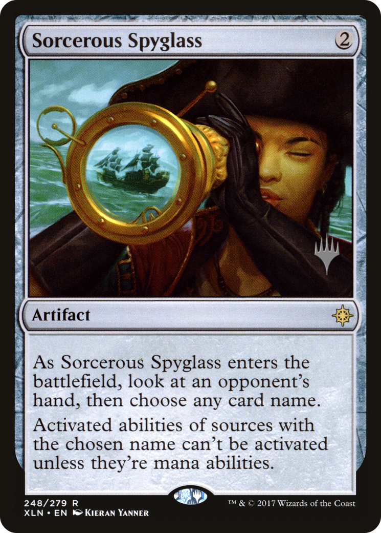 Sorcerous Spyglass (PPM20-248) - Ixalan Promos