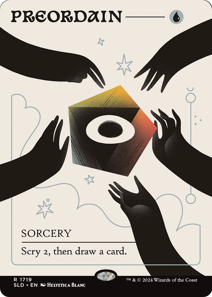 Preordain (1719) (SLD-1719) - Secret Lair Drop (Borderless)