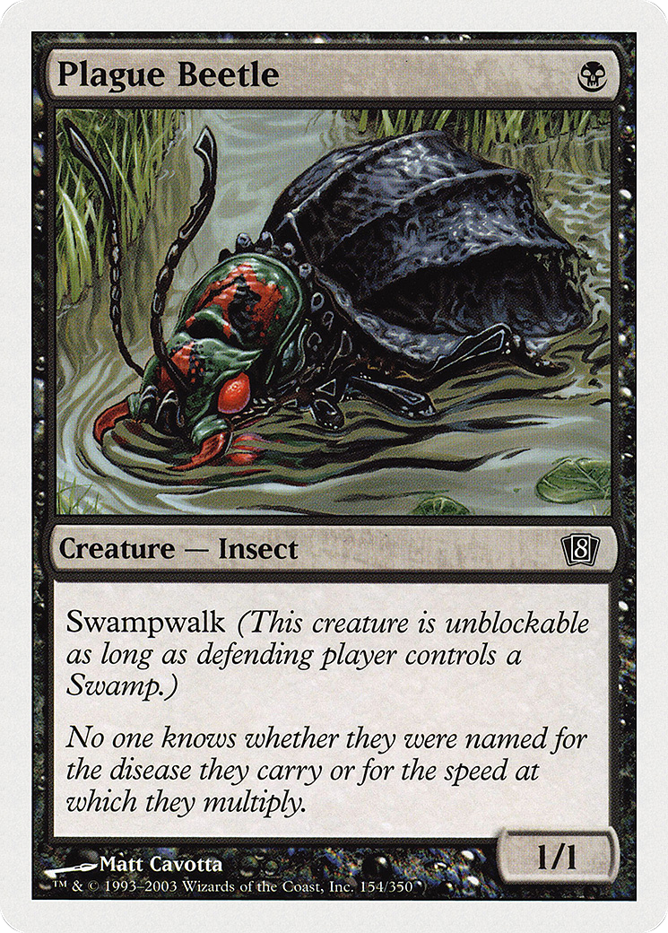 Plague Beetle (8ED-154) - 8th Edition