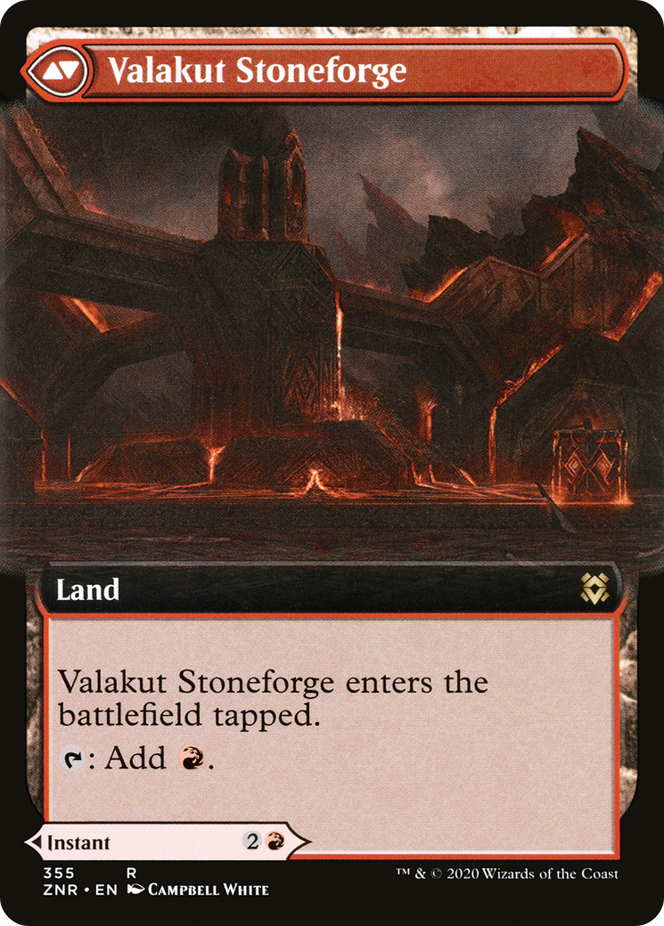 Valakut Awakening (Extended Art) (ZNR-355) - Zendikar Rising: (Extended Art)